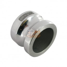 HCN100HAL051; UNBRANDED; Camlock bouchon mâle 2" ALU; pièce detachée