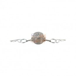 HCN100GAL025; UNBRANDED; Camlock bouchon fem 1" ALU; pièce detachée