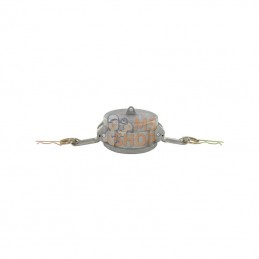 HCN100GAL076; UNBRANDED; Camlock bouchon fem 3" ALU; pièce detachée