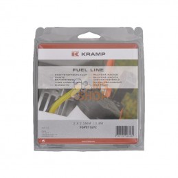 FGP011692; UNBRANDED; Durite Ø2x3,5mm 3,8m; pièce detachée