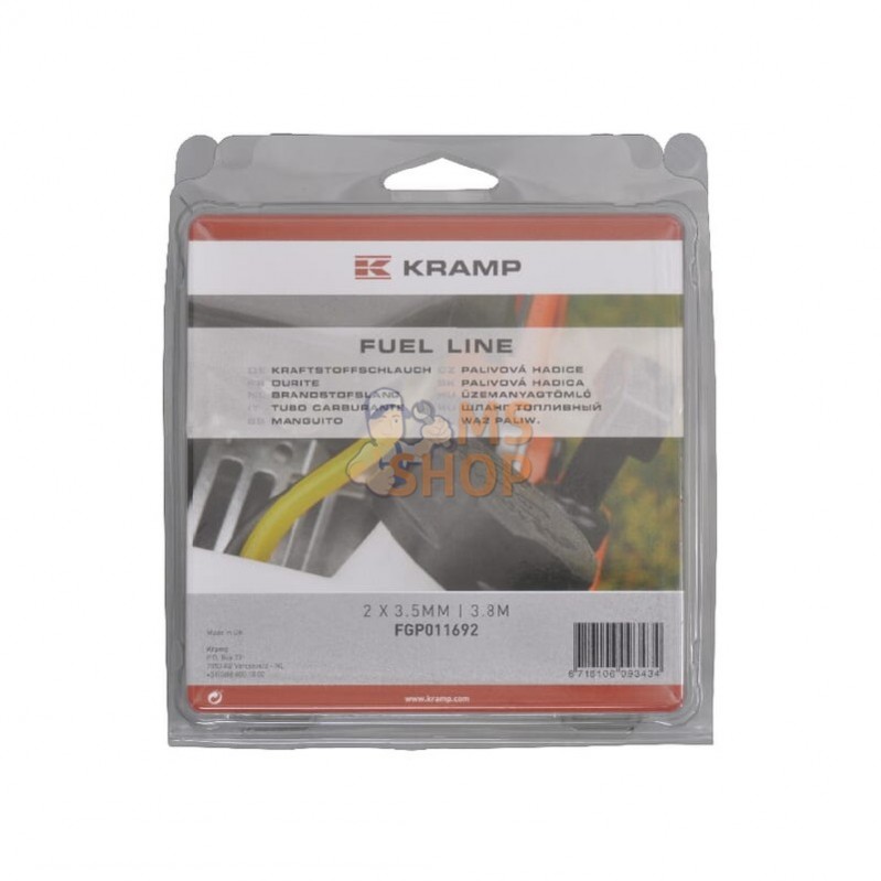 FGP011692; UNBRANDED; Durite Ø2x3,5mm 3,8m; pièce detachée