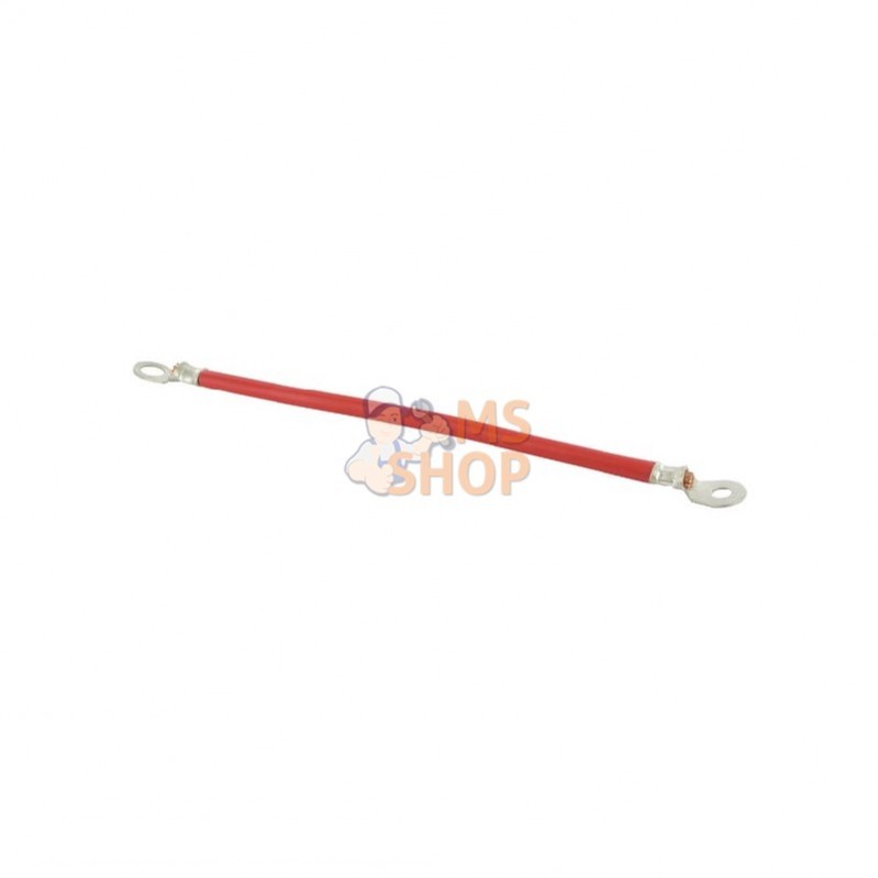 FGP012065; UNBRANDED; Câble de batteries rouge 20cm 2xoeillets 12,7 mm; pièce detachée FGP012065; UNBRANDED; Câble de batteries rouge 20cm 2xoeillets 12,7 mm; pièce detachée