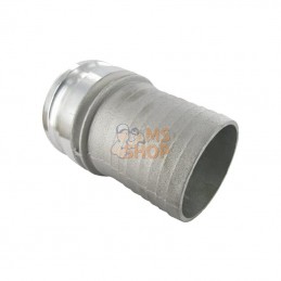 HCN100EAL102; UNBRANDED; Camlock E 4" embout alu; pièce detachée