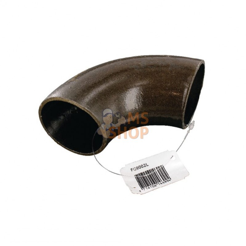 FG9002L; UNBRANDED; Coude à souder 90° noir 2"; pièce detachée FG9002L; UNBRANDED; Coude à souder 90° noir 2"; pièce detachée