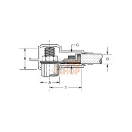 IC3018R; UNBRANDED; Coiffe de protection rouge; pièce detachée