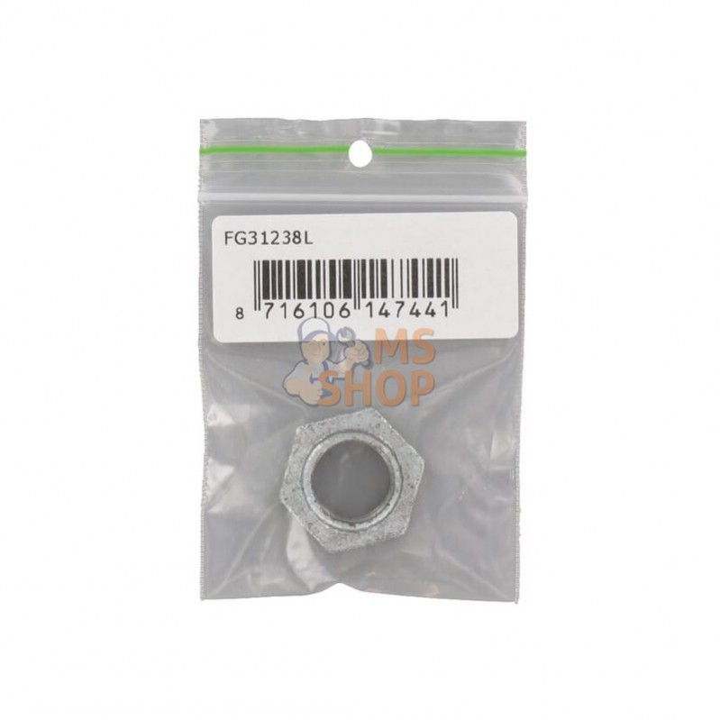 FG31238L; UNBRANDED; Écrou de blocage zingué 3/8"; pièce detachée