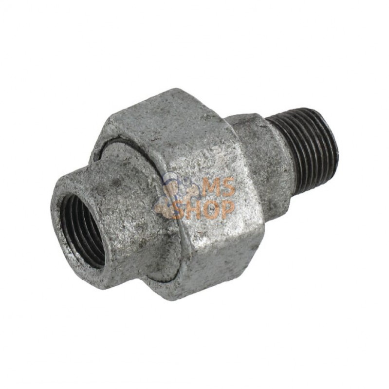FG34138L; UNBRANDED; Raccord zingué fem/mâle 3/8"; pièce detachée FG34138L; UNBRANDED; Raccord zingué fem/mâle 3/8"; pièce detachée