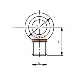 DBM22; UNBRANDED; Banjo filete 22mm-M22; pièce detachée