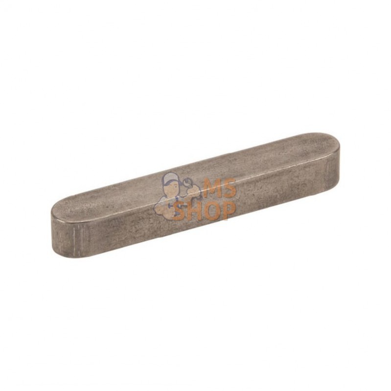 68858750RVS; KRAMP; Clavette parallèle à bouts arrondis8x7x50; pièce detachée
