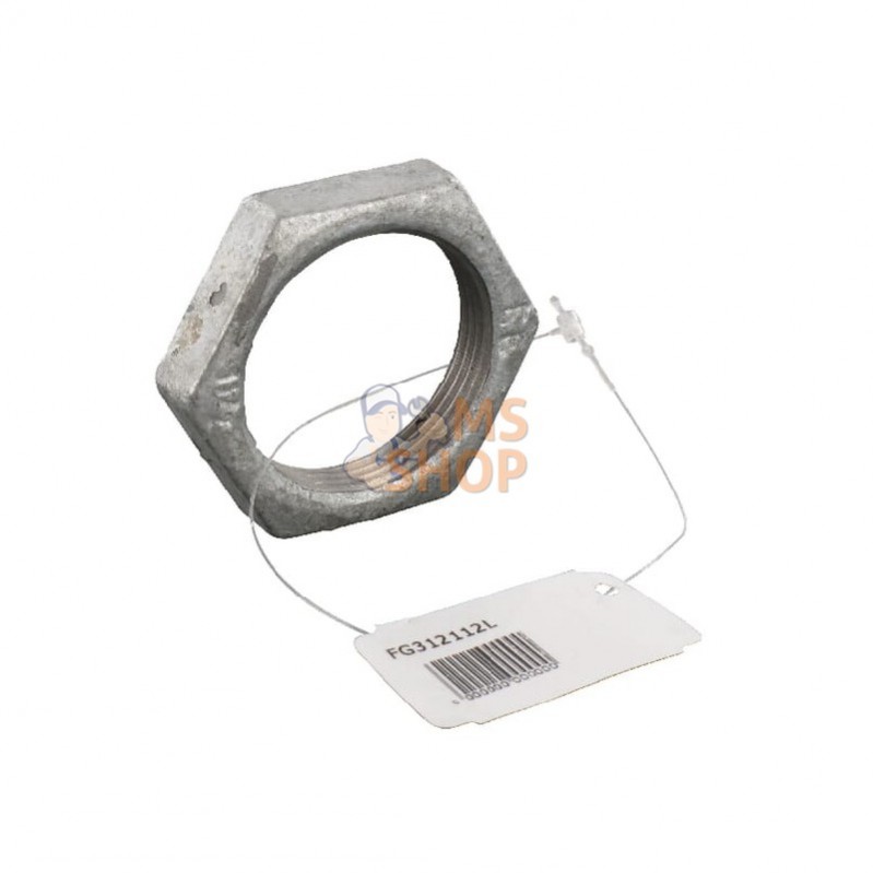 FG312112L; UNBRANDED; Écrou de blocage zingué 1 1/2"; pièce detachée