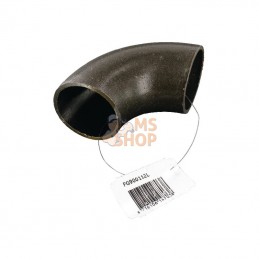 FG900112L; UNBRANDED; Coude à souder 90° noir 1 1/2"; pièce detachée
