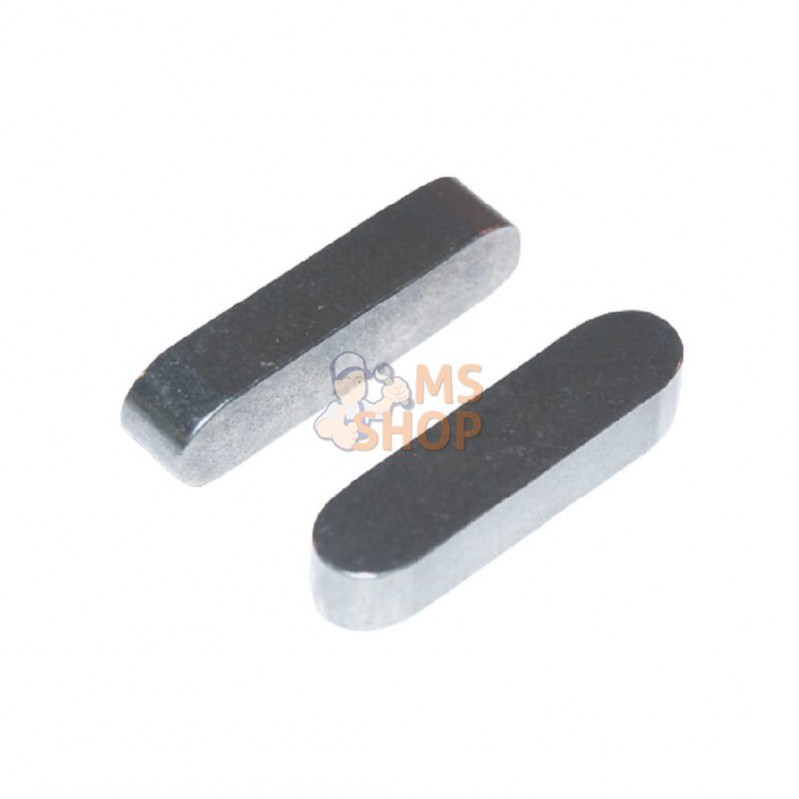 688514680; KRAMP; Clavette parallèle à bouts arrondis 14 x 6 x 80; pièce detachée