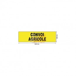 VLD5562; VAPORMATIC; Signalisation en aluminium Convoi Agricole; pièce detachée