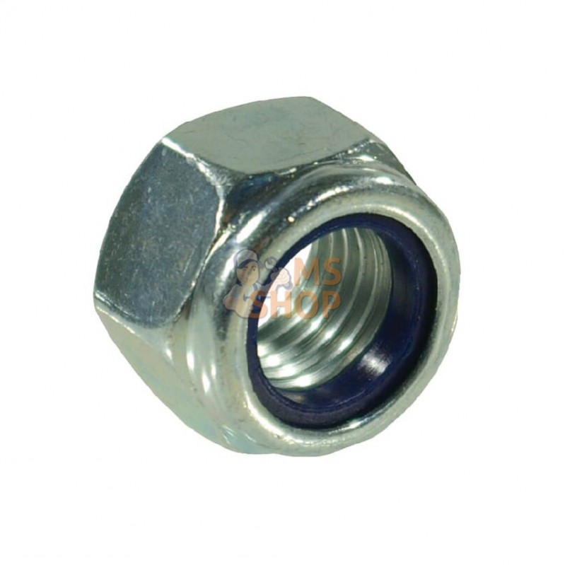 9825; KRAMP; Écrou hexagonal autobloquant haut DIN982 M5x0.80 acier zingué Classe 8 Kramp; pièce detachée 9825; KRAMP; Écrou hexagonal autobloquant haut DIN982 M5x0.80 acier zingué Classe 8 Kramp; pièce detachée