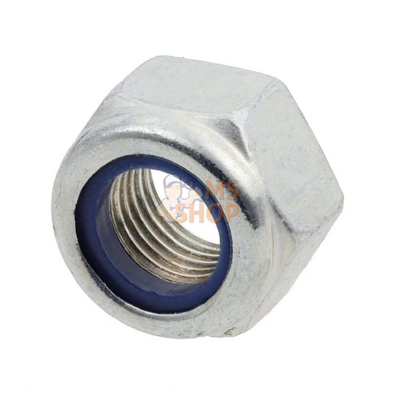 98512125; KRAMP; Ecrou hexagonal autobloquant à bague nylon; pièce detachée 98512125; KRAMP; Ecrou hexagonal autobloquant à bague nylon; pièce detachée