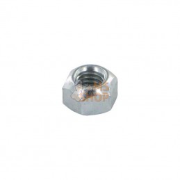 98081; KRAMP; Écrou hexagonal autobloquant DIN980 M8x1.00 acier zingué Classe 8 Kramp; pièce detachée