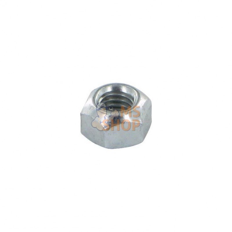 98081; KRAMP; Écrou hexagonal autobloquant DIN980 M8x1.00 acier zingué Classe 8 Kramp; pièce detachée