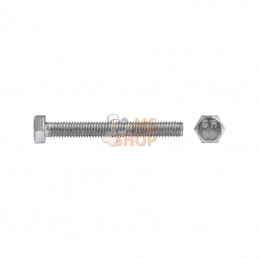 933550; KRAMP; Boulon hexagonal entièrement fileté M5x50 8.8 zing; pièce detachée