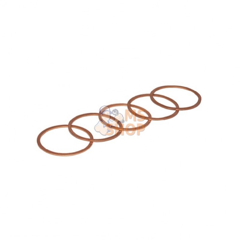 CU051010P025; KRAMP; Bague cuivre 5x10x1mm 25p; pièce detachée CU051010P025; KRAMP; Bague cuivre 5x10x1mm 25p; pièce detachée