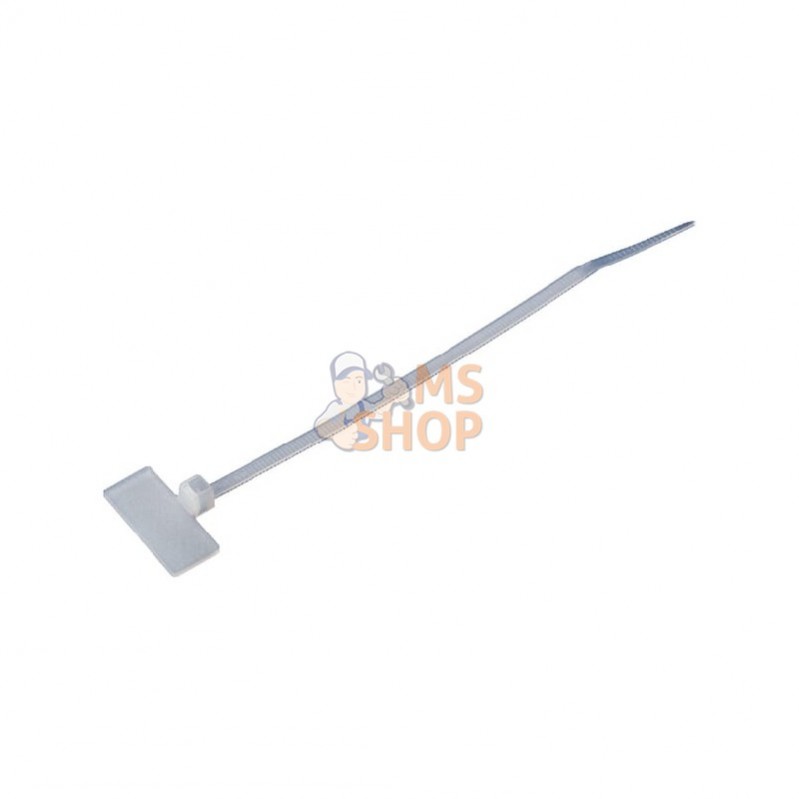 TRL25112WHI; KRAMP; Collier de câble av étiquette; pièce detachée TRL25112WHI; KRAMP; Collier de câble av étiquette; pièce detachée