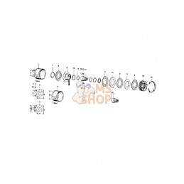 563903; WALTERSCHEID; Carter EK96/4; pièce detachée