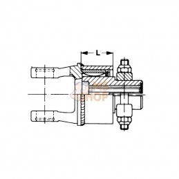 5611741; WALTERSCHEID; Roue libre W2500-F5:1 3/4; pièce detachée