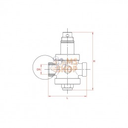 WK600112; TVL; Réducteur de pression 1 1/2"; pièce detachée