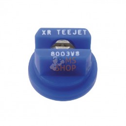 XR8003VS; TEEJET; Buse à jet plat XR 80° 3 bleu acier inoxydable TeeJet; pièce detachée