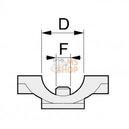 24216A20MMNYB; TEEJET; Support buse, 3 buses; pièce detachée