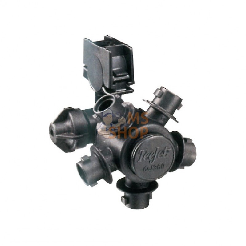 QJ365C34NYB; TEEJET; Support buse, 5 racc. de buse; pièce detachée QJ365C34NYB; TEEJET; Support buse, 5 racc. de buse; pièce detachée