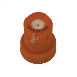 TXB8001VK; TEEJET; Buse à cône creux&lt;br/&gt; TXB 80° 01 orange céramique TeeJet; pièce detachée