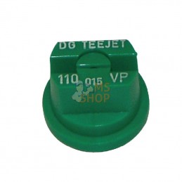 DG110015VP; TEEJET; Buse à jet plat DG 110° 015 vert plastique TeeJet; pièce detachée