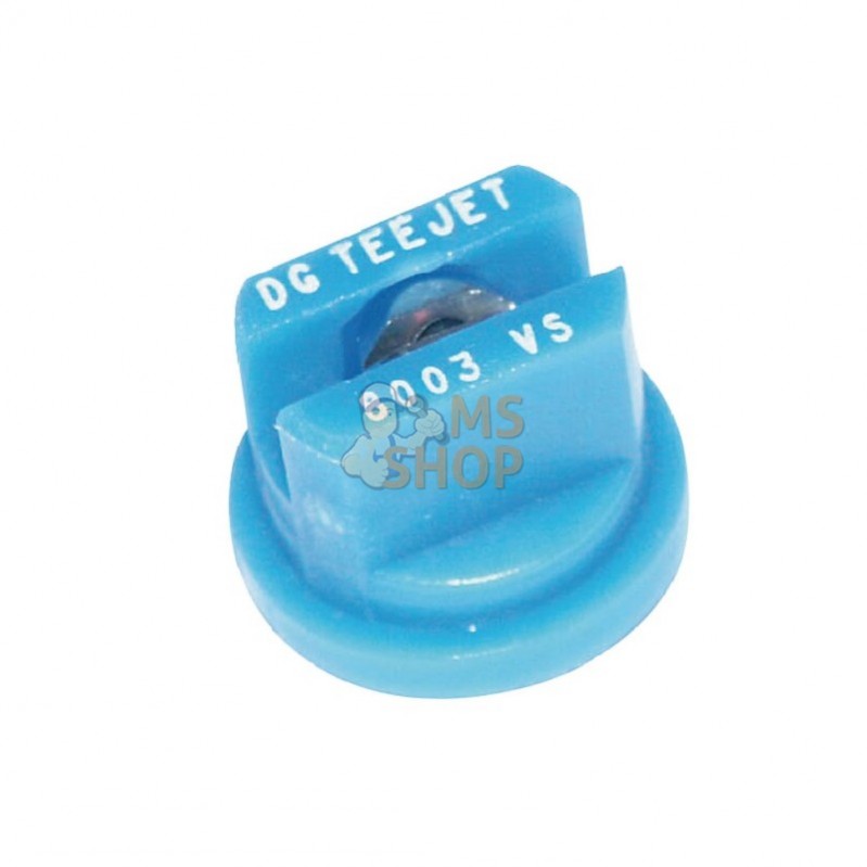 DG8003VS; TEEJET; Buse à jet plat DG 80° 03 bleu céramique TeeJet; pièce detachée DG8003VS; TEEJET; Buse à jet plat DG 80° 03 bleu céramique TeeJet; pièce detachée