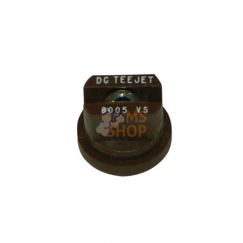 DG8005VS; TEEJET; Buse à jet plat DG 80° 05 brun céramique TeeJet; pièce detachée DG8005VS; TEEJET; Buse à jet plat DG 80° 05 brun céramique TeeJet; pièce detachée