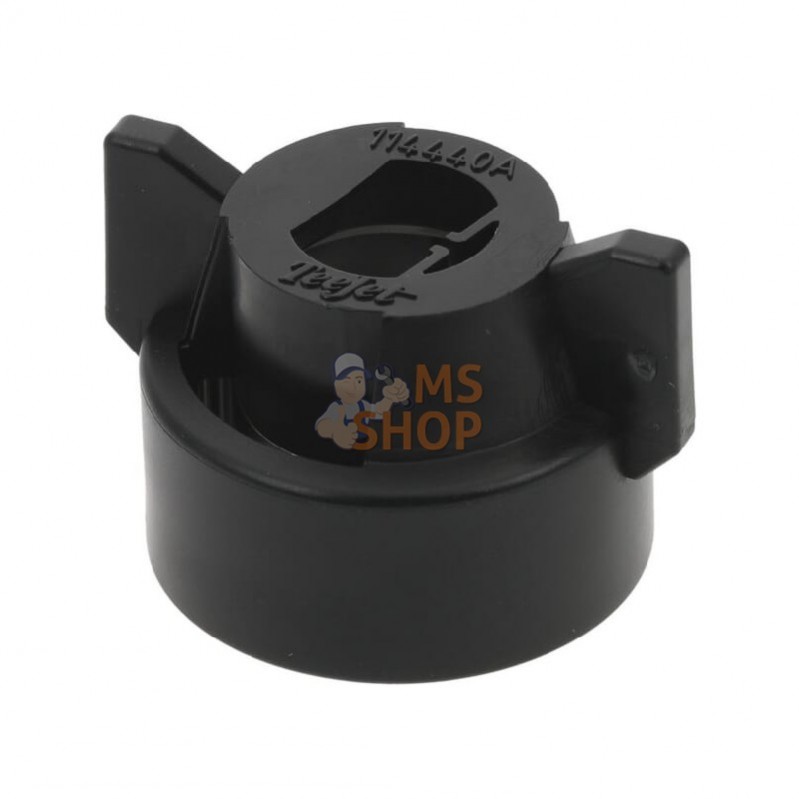 CP114440A1CE; TEEJET; Capuchon de buse noir 8mm; pièce detachée CP114440A1CE; TEEJET; Capuchon de buse noir 8mm; pièce detachée