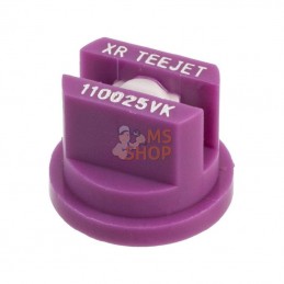 XR110025VK; TEEJET; Buse à jet plat XR 110° 25 violet céramique TeeJet; pièce detachée
