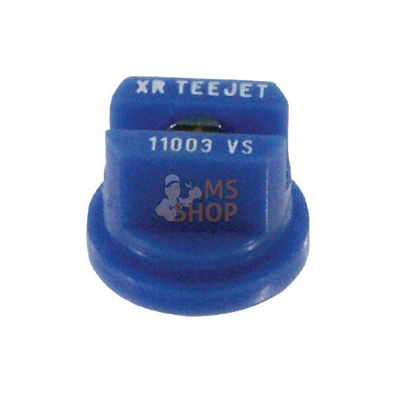 XR11003VS; TEEJET; Buse à jet plat XR 110° 3 bleu acier inoxydable TeeJet; pièce detachée