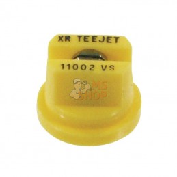 XR11002VS; TEEJET; Buse à jet plat XR 110° 2 jaune acier inoxydable TeeJet; pièce detachée