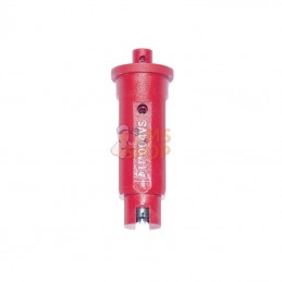 AI11004VS; TEEJET; Buse à injection d'air AI 110° 04 rouge acier inoxydable TeeJet; pièce detachée