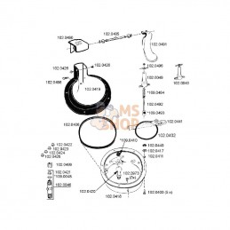 SU1020425; SUEVIA; Buse haute pression 5,5 mm; pièce detachée