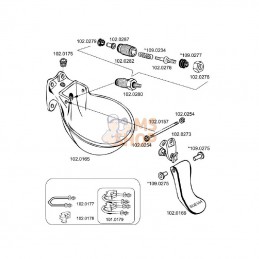 SU1020273; SUEVIA; Soupape réglable compl.; pièce detachée