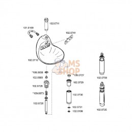 SU1020725; SUEVIA; Valve cpl. av. joint; pièce detachée