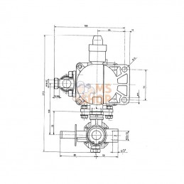 9710026200; WABCO; Clapet de freinage de remorque; pièce detachée