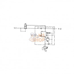 9710026200; WABCO; Clapet de freinage de remorque; pièce detachée