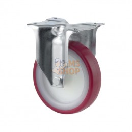3478UAR080P62; TENTE; Roulettes pivotantes à bandage en polyuréthane; pièce detachée