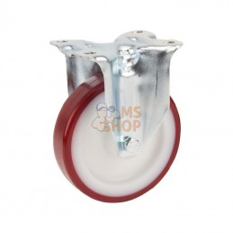 3478UAR125P62; TENTE; Roulettes pivotantes à bandage en polyuréthane; pièce detachée