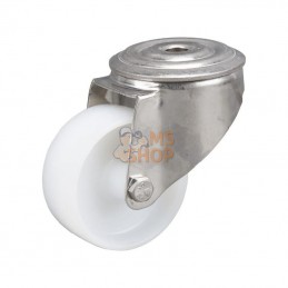 8470UOO080P3013; TENTE; Roulettes pivotantes en acier inoxydable à bandage en matière synthétique; pièce detachée