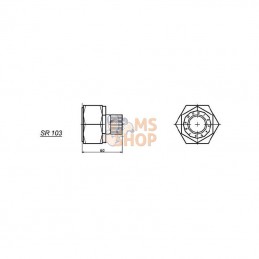 SR102020012; TILL HYDRAULIK; Régulateur de débit 3 voies proportionnelle SR; pièce detachée