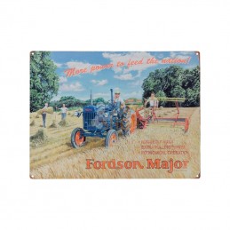 TTF4125; TRACTORFREAK; Plaque Fordson Major; pièce detachée