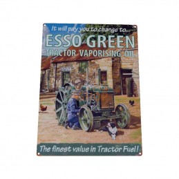 TTF9181; TRACTORFREAK; Plq. Esso-finest in tractor; pièce detachée